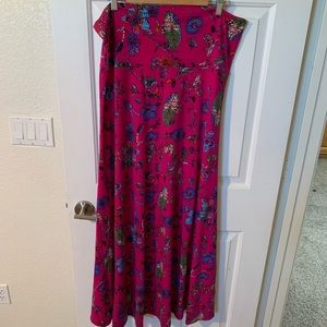 Vibrant maxi skirt